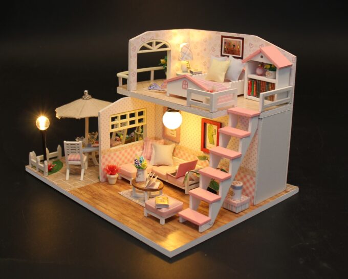 Cocoon Miniature pink loft