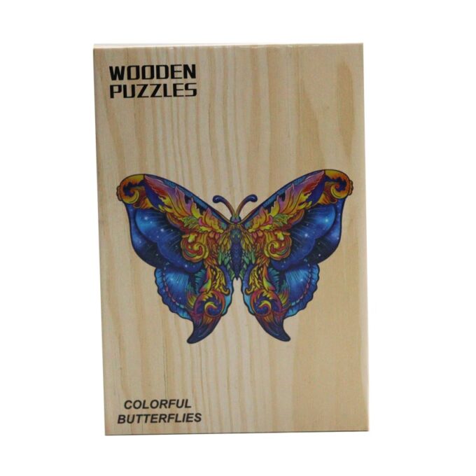 2D Puzzles Colorful Butterflies