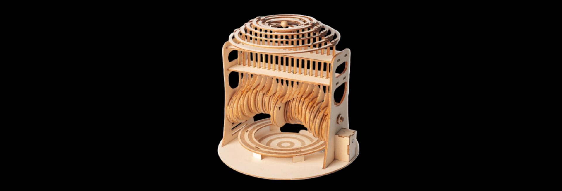 cocoon 3d mechanical wooden puzzle