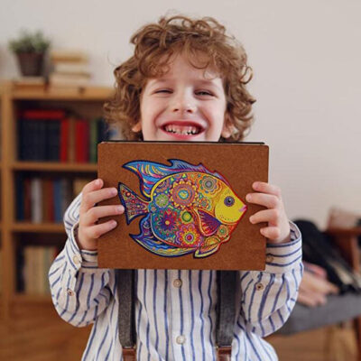 fish wooden puzzle